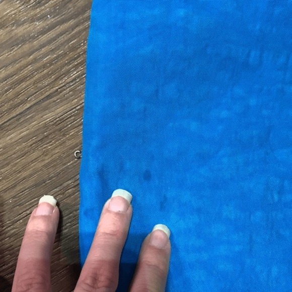 Kipling blue crossbody purse. Double zipper stone wash blue - Picture 4 of 12